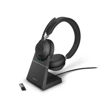 Jabra Evolve2 65, Link380a MS Stereo Stand - Black (26599-999-989) - SynFore