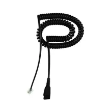 Jabra QD cord to RJ10 - coiled - Standard (8800-01-01) - SynFore