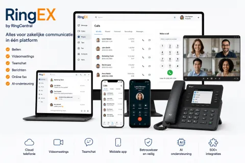 RingEX van RingCentral | Zakelijke cloudtelefonie via SynFore