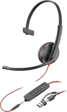 HP Poly Savi 8210 Office DECT 1880-1900 MHz Single Ear Headset (8D3K5AA#ABB) - SynFore
