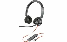 HP Poly Blackwire 3320 Stereo Microsoft Teams Certified USB-C Headset + USB-C/A adapter (8X220AA) - SynFore