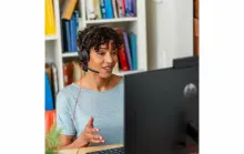 HP Poly Blackwire 5210 mono USB-C-headset + 3,5 mm stekker + USB-C/A-adapter (8X230A6) - SynFore