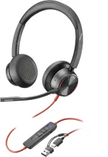 HP Poly Blackwire 8225 Stereo Microsoft Teams Certified Headset (8X225AA) - SynFore