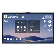 MAXHUB XBoard V7, 55" All-in-One Conference IFP, inc PC (V5550-MT71E) - SynFore