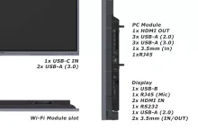 MAXHUB XBoard V7, 86" All-in-One Conference IFP, inc PC (V8650-MT71E) - SynFore