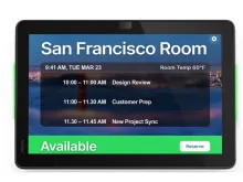 Jabra Scheduler UC Global room panel met LED statusindicator - SynFore