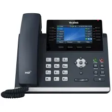 Yealink SIP-T44U IP telefoon met kleurendisplay en dual USB - SynFore