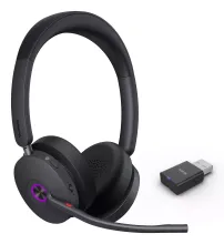 Yealink WH68 Hybrid Teams draadloze headset met DECT, Bluetooth en ANC voor professioneel gebruik - SynFore