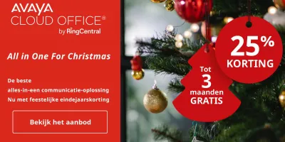All in One for Christmas Avaya Cloud Office December Actie