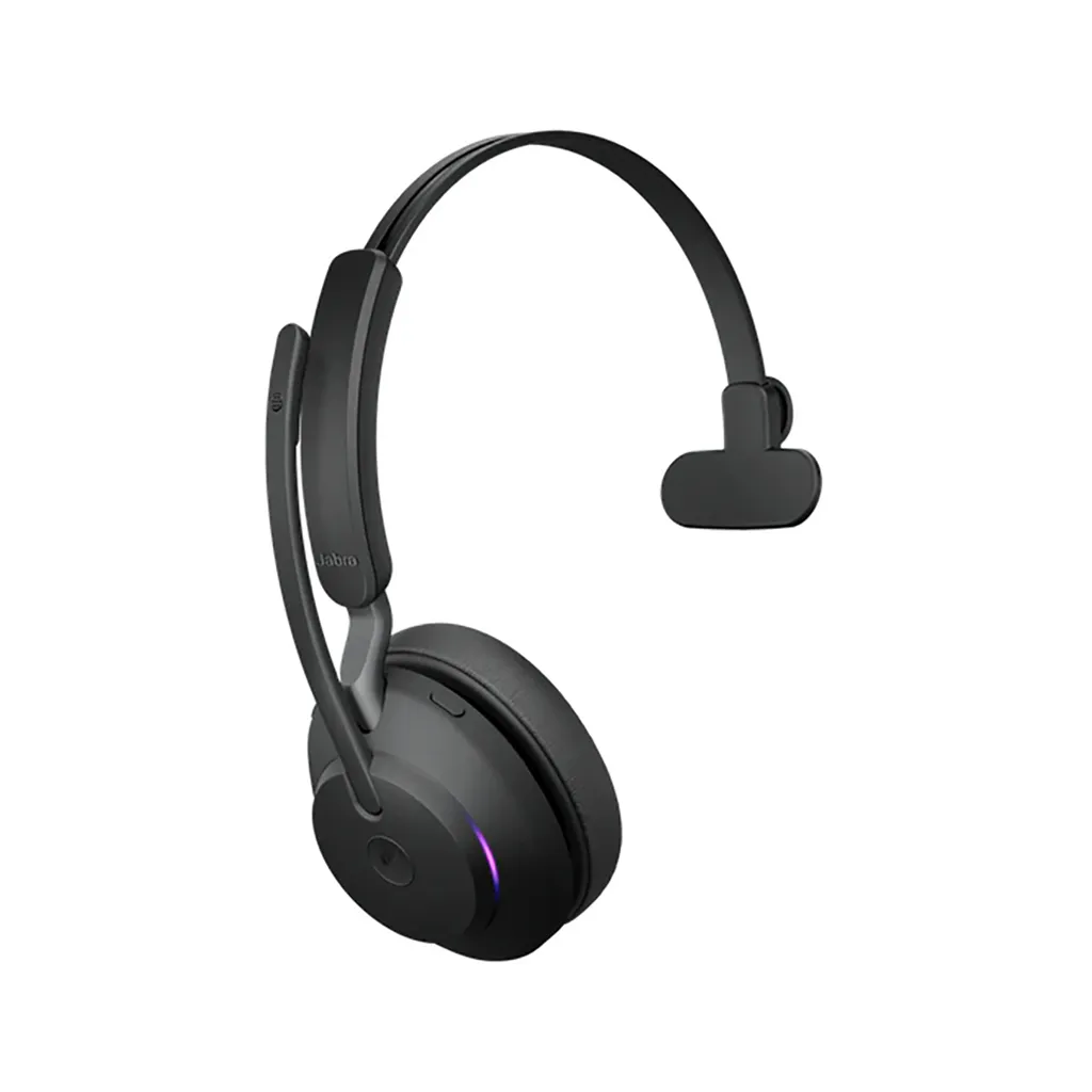 Jabra Evolve2 65, Link380a MS Mono Stand - Black (26599-899-989) - SynFore