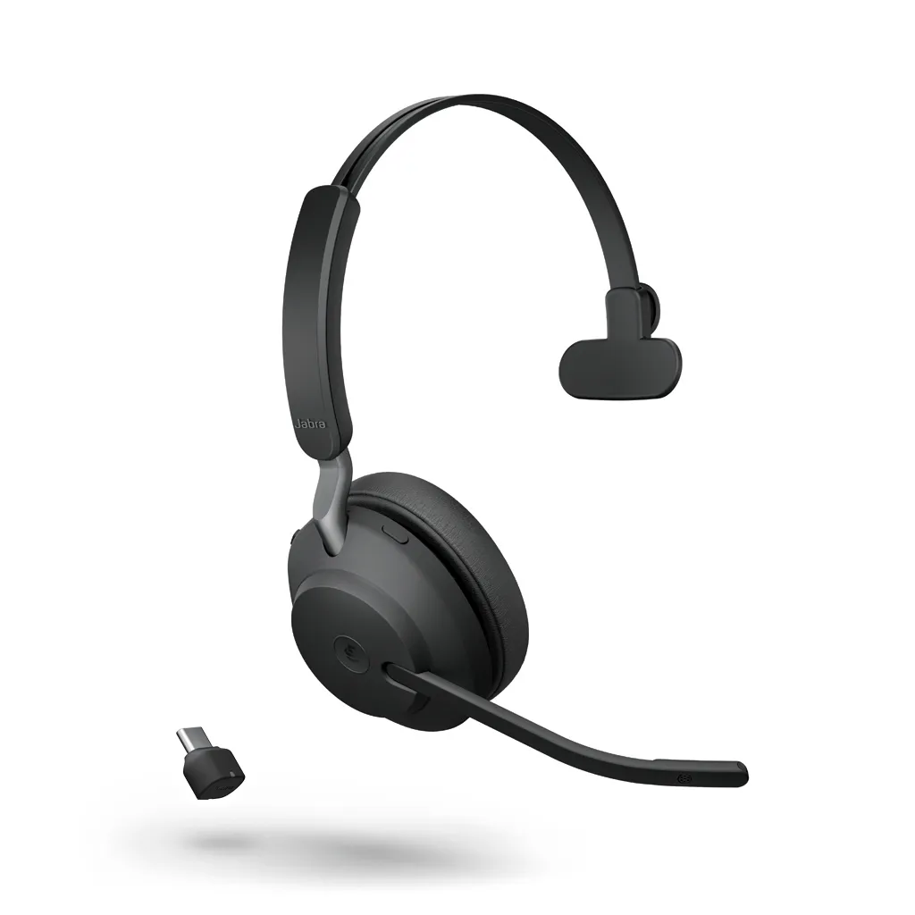 Jabra Evolve2 65, Link380c MS Mono - Black (26599-899-899) - SynFore
