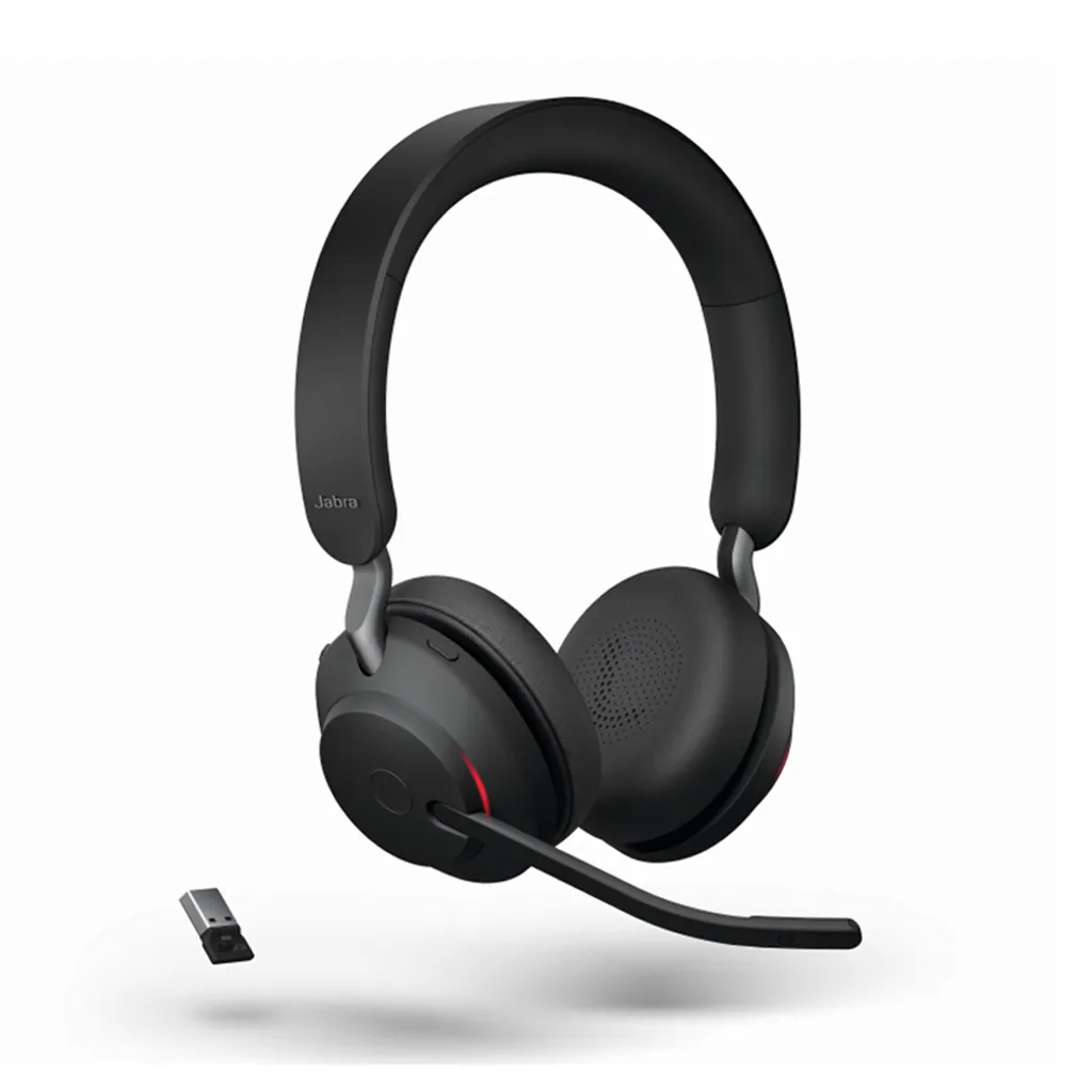 Jabra Evolve2 65, Link380a MS Stereo - Black (26599-999-999) - SynFore