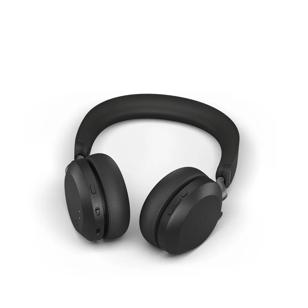 Jabra Evolve2 75, Link380a MS Stereo Stand - Black (27599-999-989) - SynFore