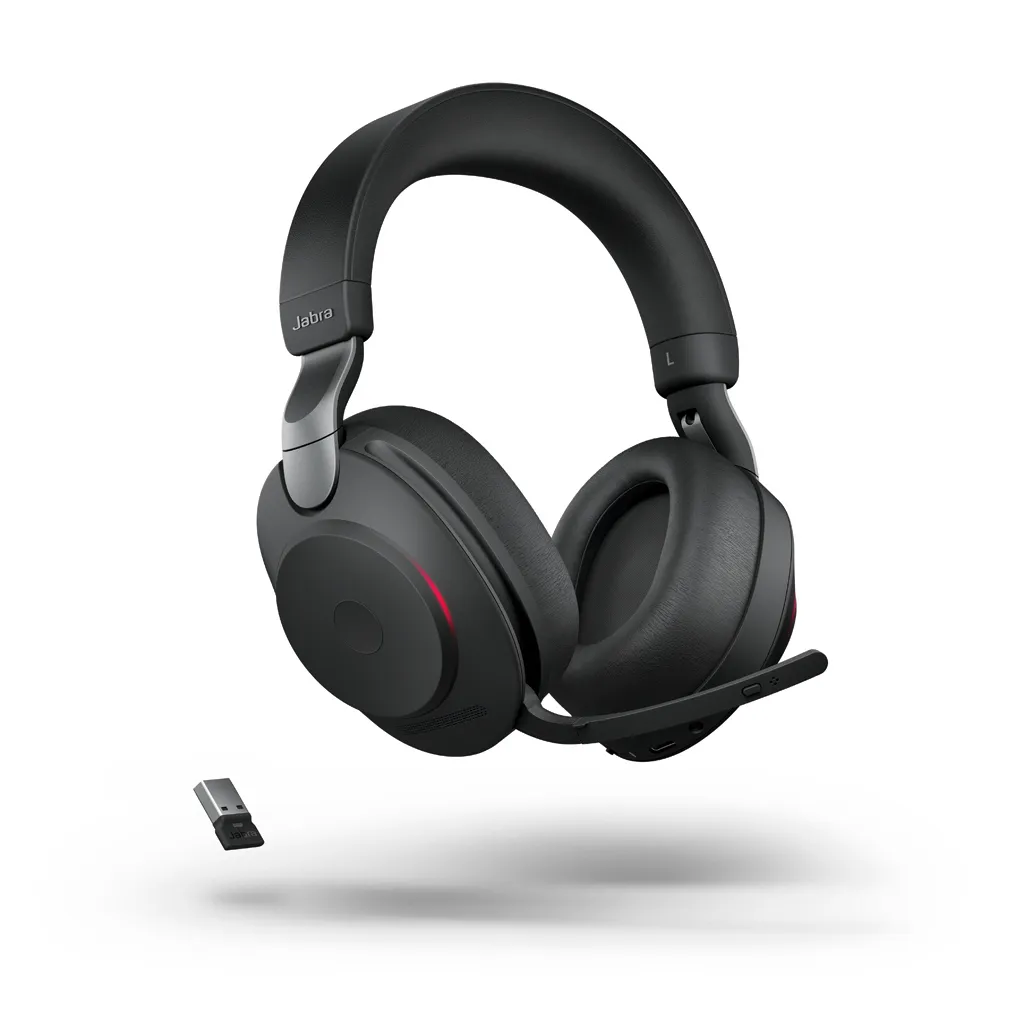 Jabra Evolve2 85, Link380a MS Stereo - Black (28599-999-999) - SynFore