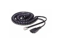 Jabra QD cord to RJ10 - coiled - 0.5m-2m - Unify (8800-01-06) - SynFore
