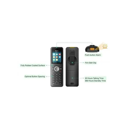 Yealink W59R Ruggedized handset (1302006) - SynFore