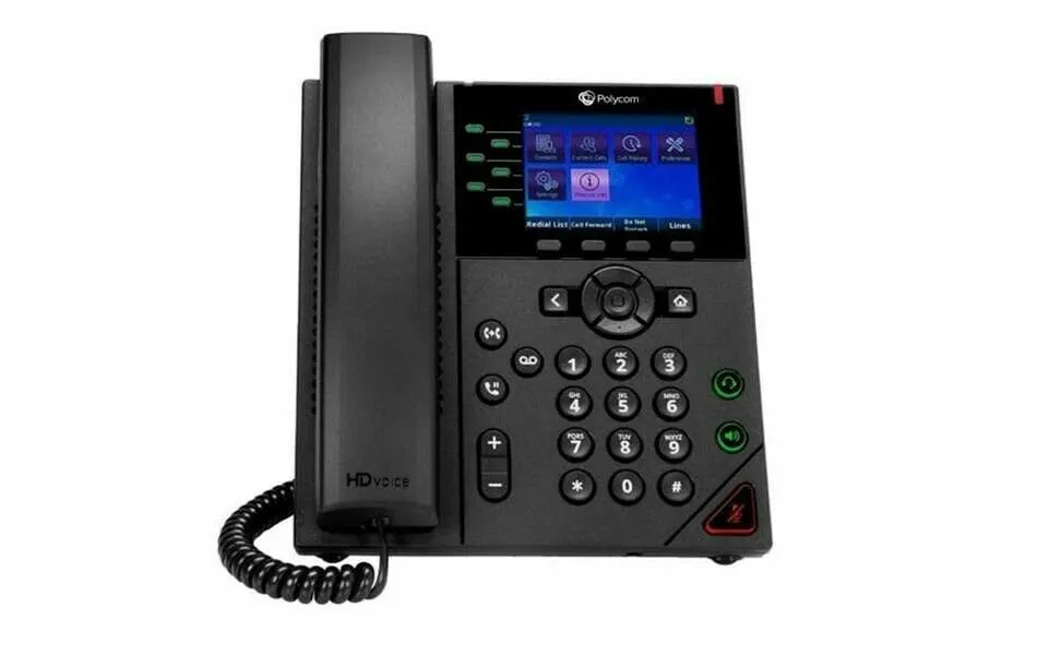HP Poly VVX 350 Deskphone POE (89B68AA) - SynFore