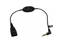 Jabra QD Koord voor Ascom met Mute function (8800-00-98) - SynFore
