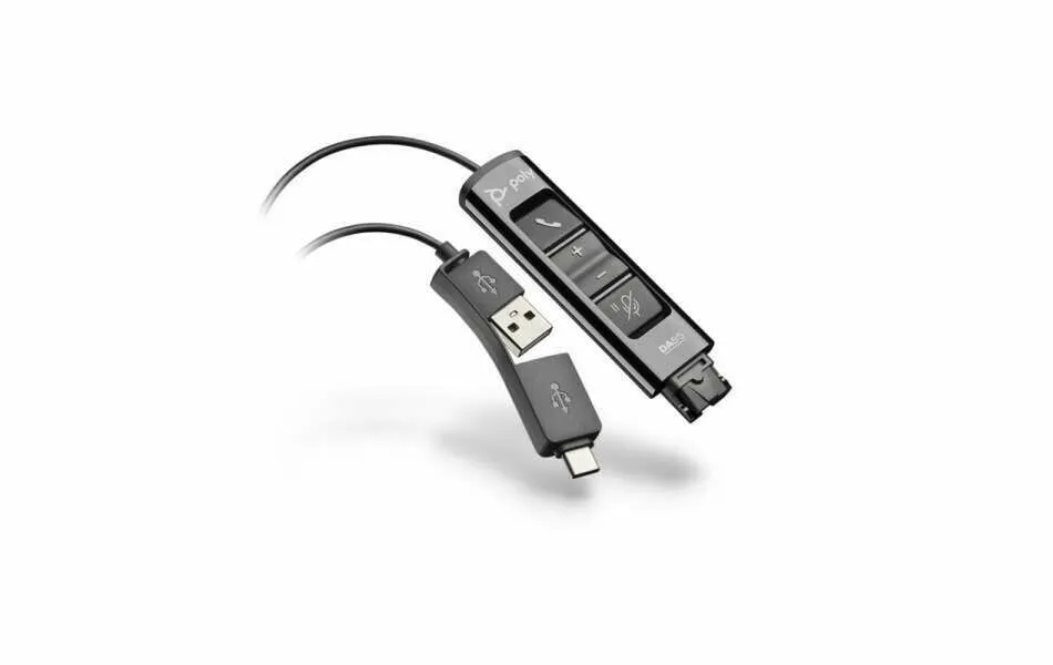 HP Poly DA85-M USB naar QD adapter (786C8AA) - SynFore