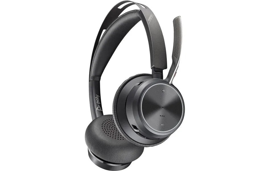 HP Poly Voyager Focus 2 USB-C-C Headset +USB-C/A Adapter (9T9J3AA#AC3) - SynFore