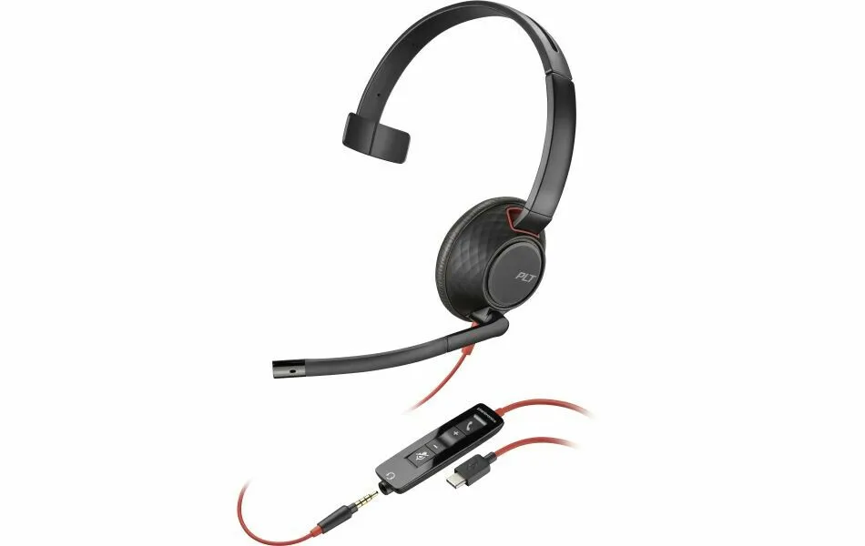 HP Poly Blackwire 5210 mono USB Headset (8X230AA) - SynFore