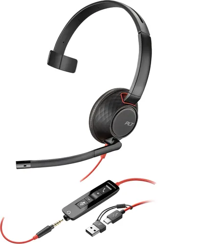 HP Poly Blackwire 5210 mono USB Headset (8X230AA) - SynFore
