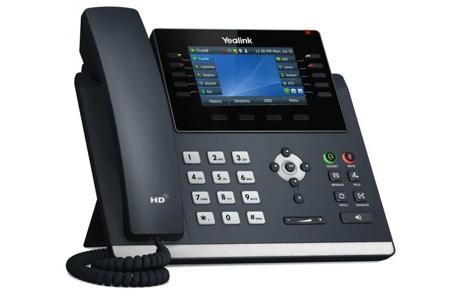 Yealink SIP-T46U IP telefoon Grijs LCD Wifi (1301203) - SynFore