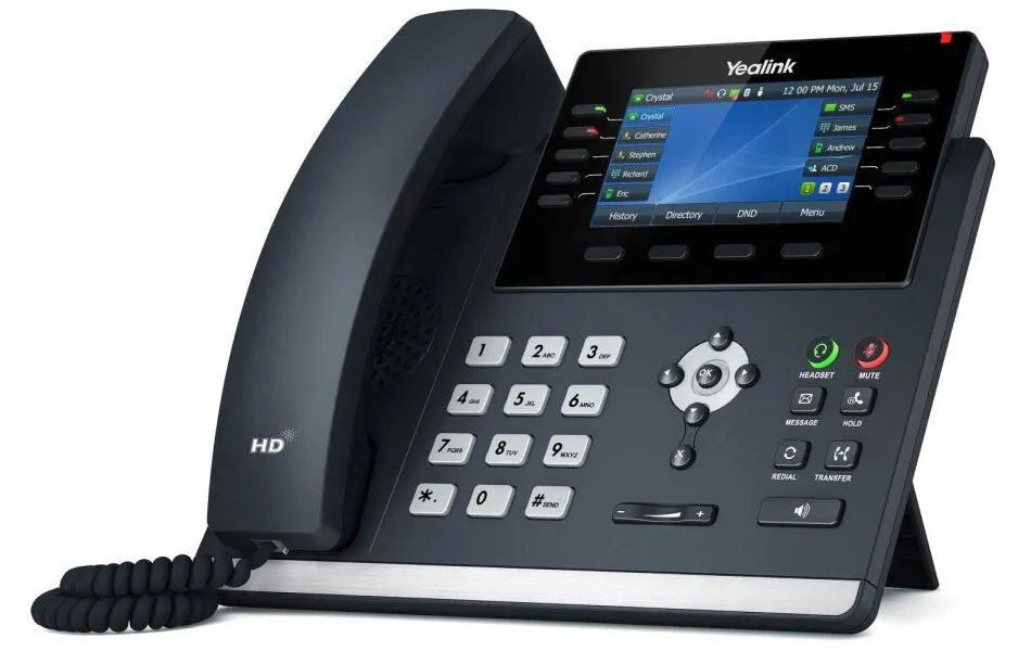 Yealink SIP-T46U IP telefoon Grijs LCD Wifi (1301203) - SynFore