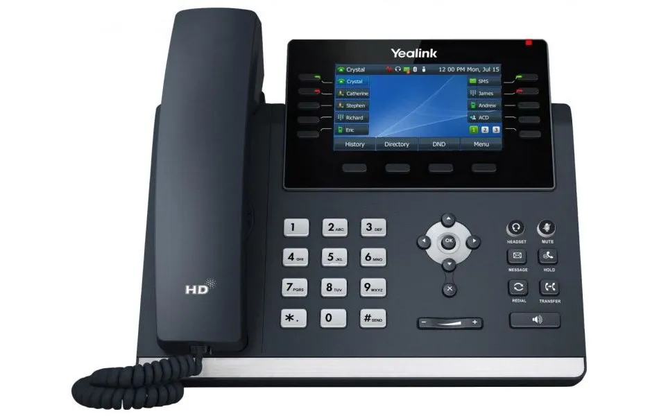 Yealink SIP-T46U IP telefoon Grijs LCD Wifi (1301203) - SynFore