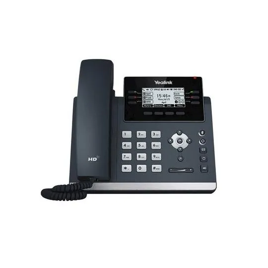 Yealink SIP T42U IP telefoon Grijs LCD Wifi (1301201) - SynFore