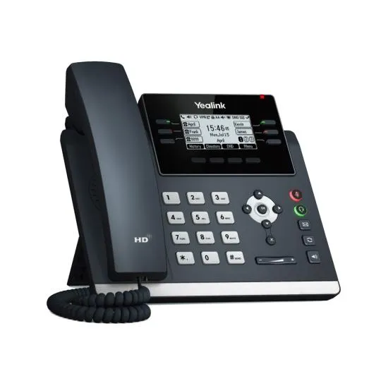 Yealink SIP T42U IP telefoon Grijs LCD Wifi (1301201) - SynFore