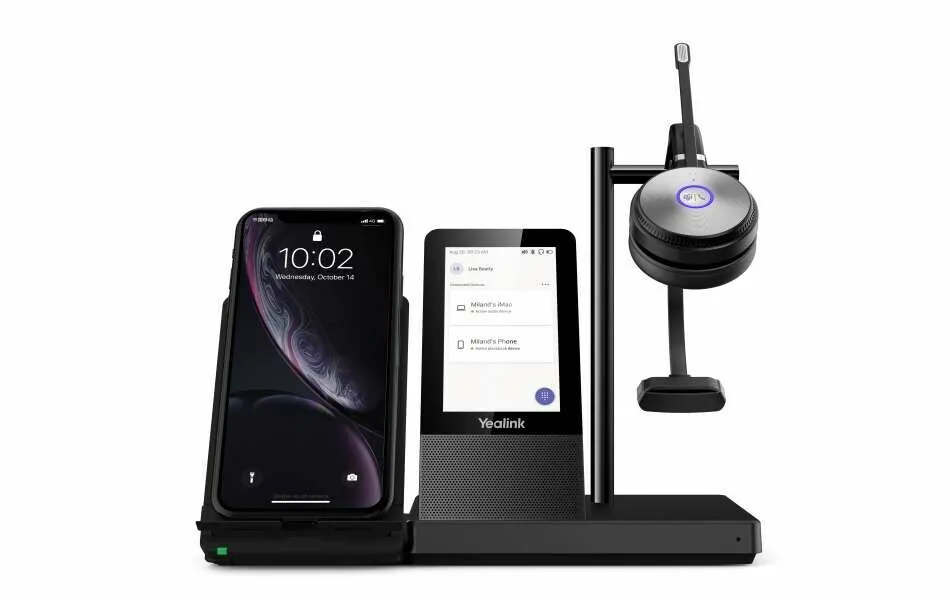 Yealink WH66 DECT Draadloze Headset Mono Teams (1308002) - SynFore