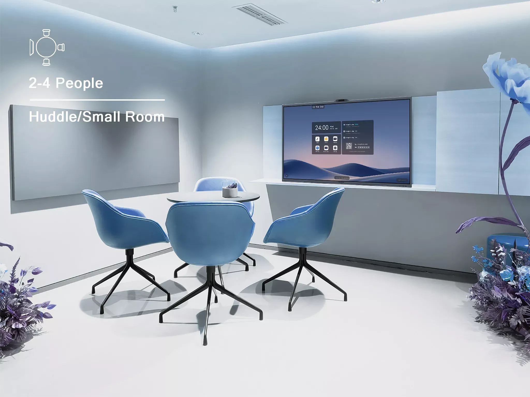 MAXHUB XBoard V7, 55" All-in-One Conference IFP, inc PC (V5550-MT71E) - SynFore