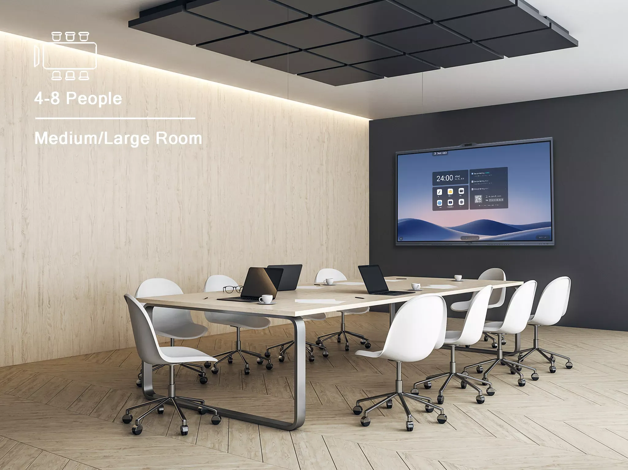 MAXHUB XBoard V7, 86" All-in-One Conference IFP, inc PC (V8650-MT71E) - SynFore