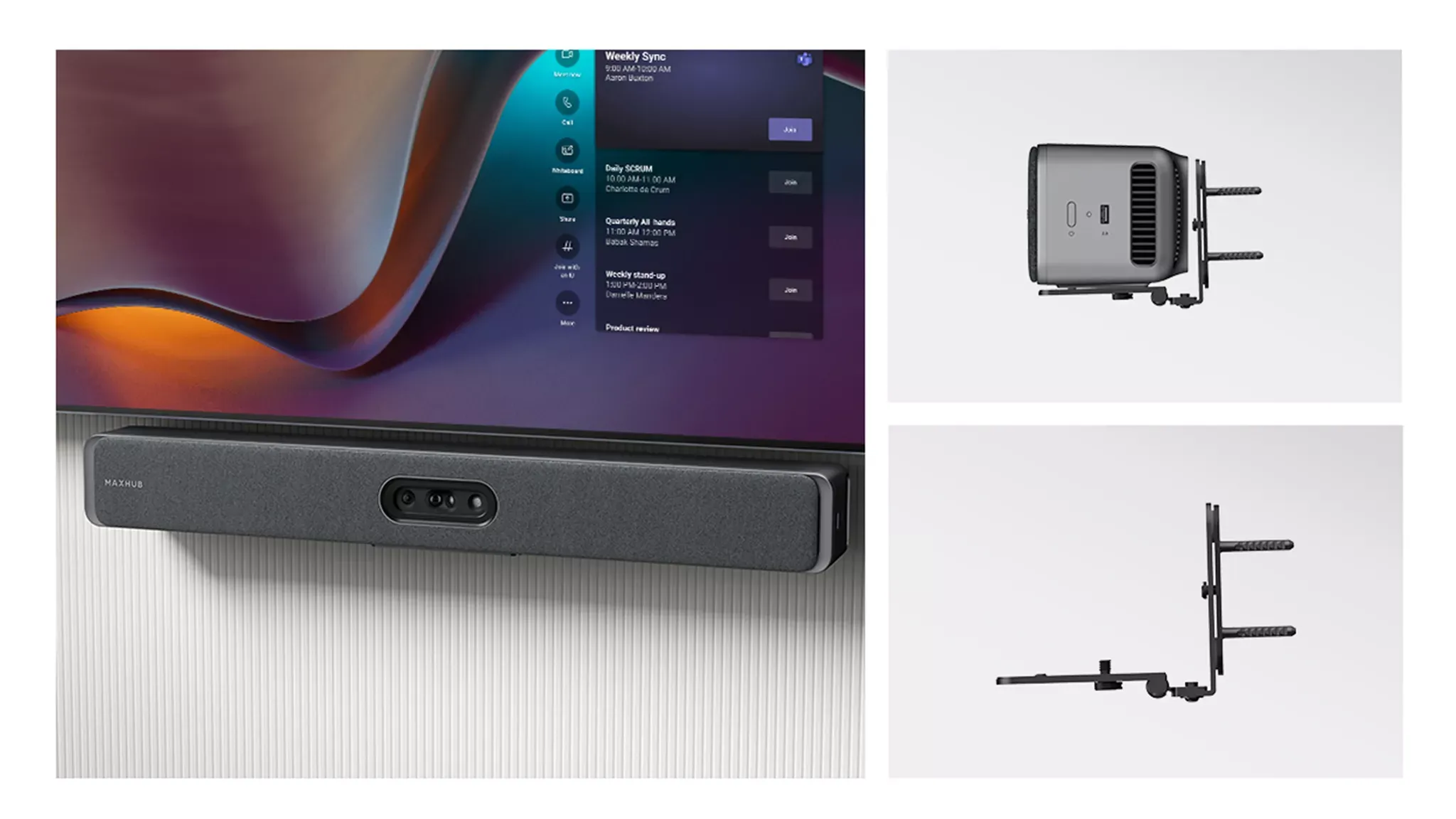 MAXHUB XBar U50 Teams Rooms USB video bar (U50) - SynFore