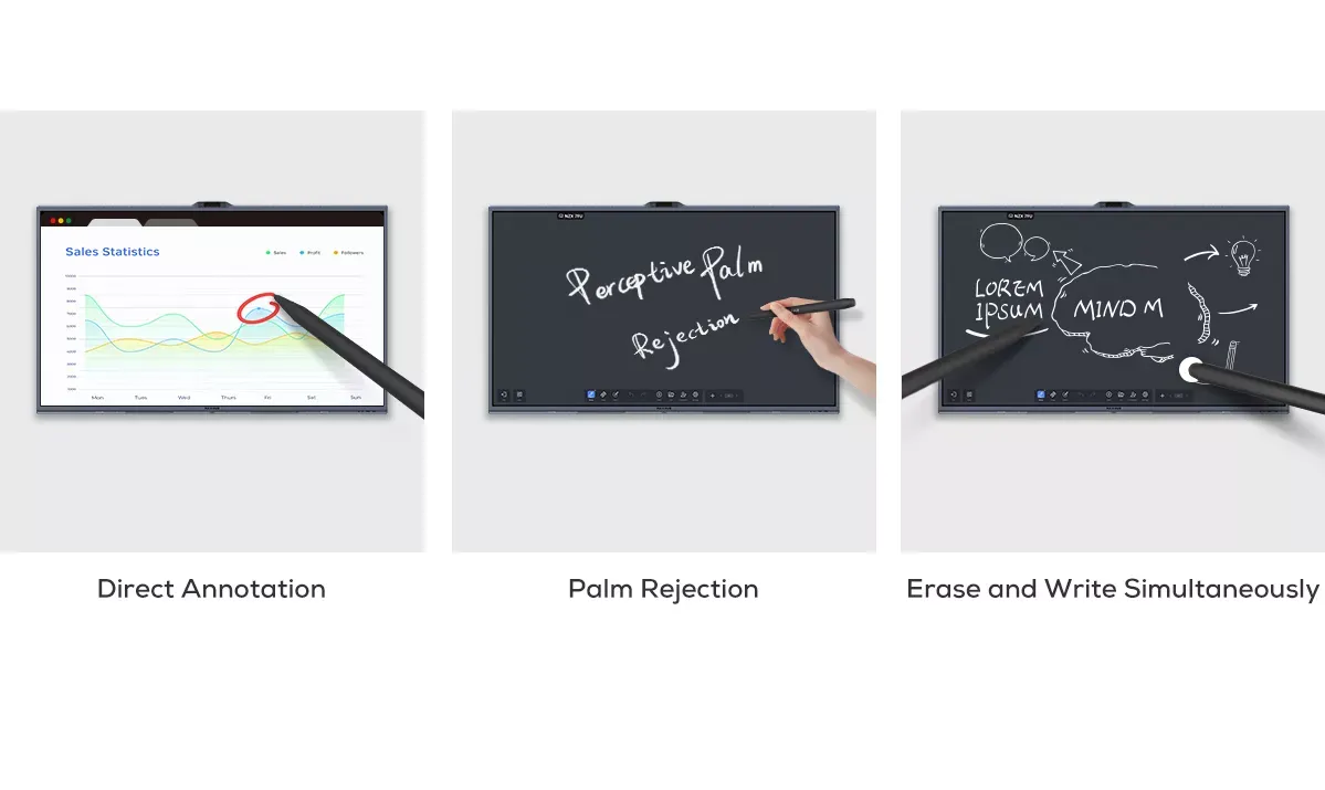 MAXHUB XBoard V7 - V6550 65" IFP, incl. Windows i5 PC Module (V6550-MT71E) - SynFore