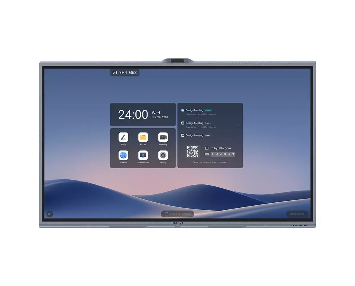 MAXHUB XBoard V7 V8650 - 86" All-in-One Touchscreen, ex PC (V8650) - SynFore