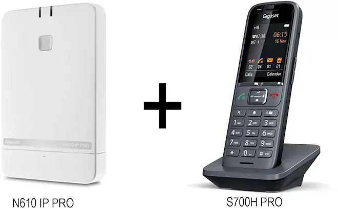 Gigaset N610IP + S700H bundel (S30852-H2735-R102) - SynFore