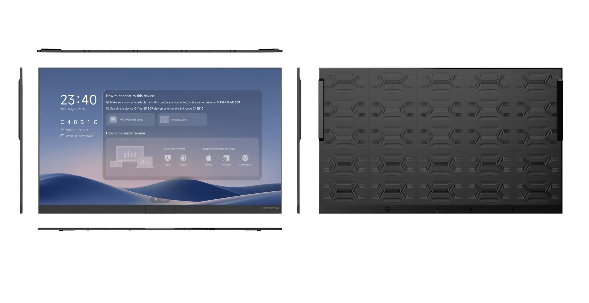 MAXHUB LX165V07 165 inch DvLED display voor professionele vergaderruimtes - SynFore