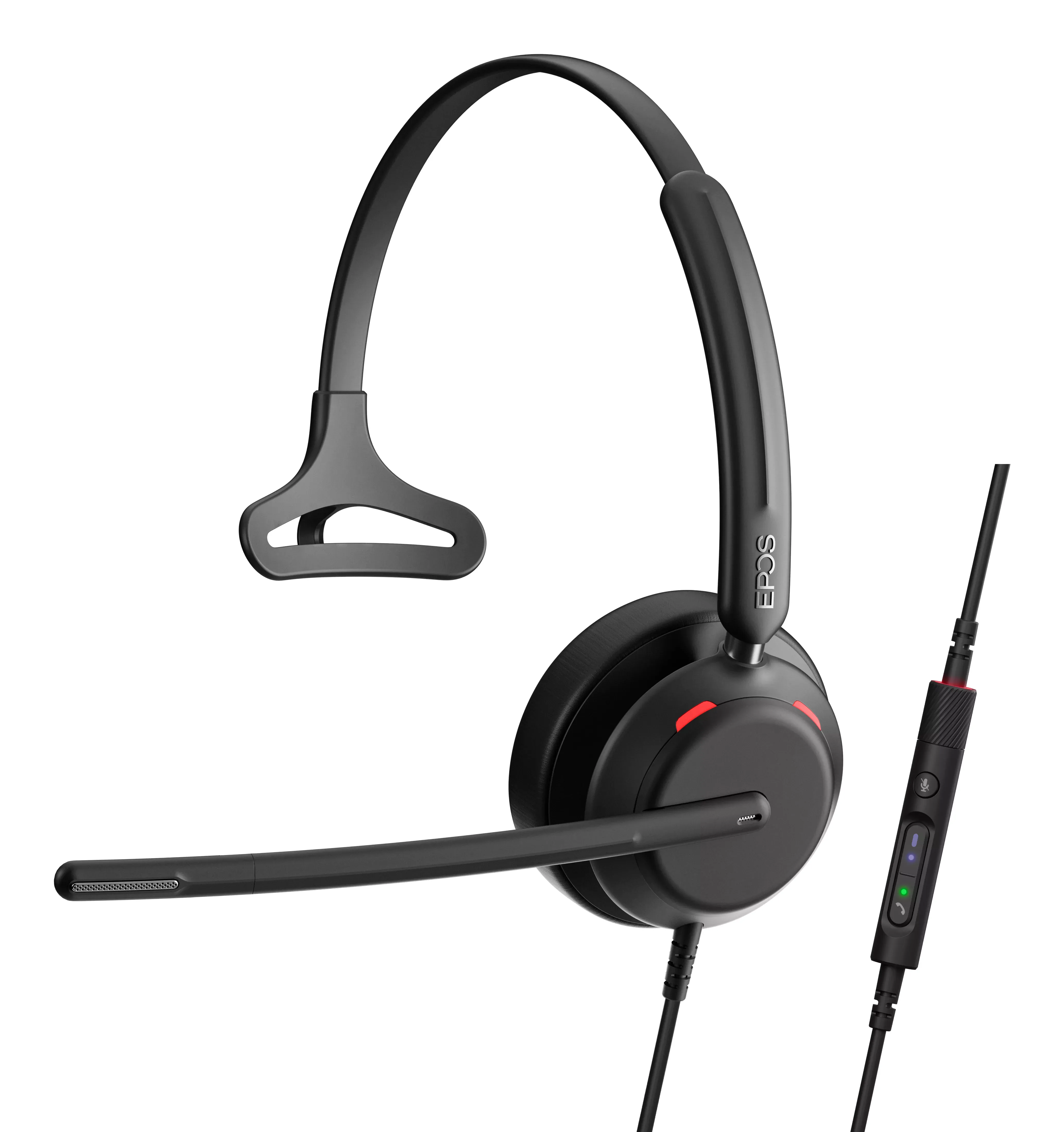 EPOS IMPACT 730T mono headset met USB-C en USB-A voor MS Teams - SynFore
