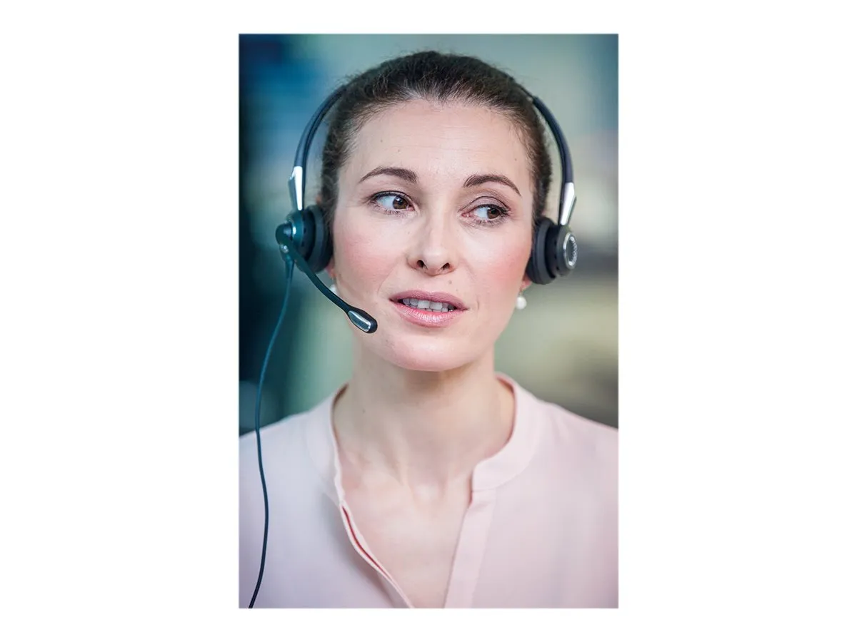 Jabra BIZ 2400 Duo Type 72 UNC headset met ultra noise cancelling microfoon - SynFore