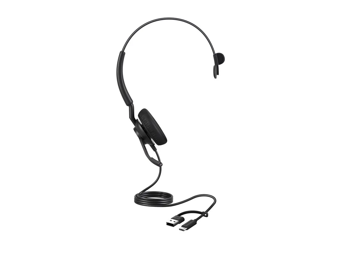 Jabra Engage 40 Mono USB-C/A MS headset met inline bediening - SynFore