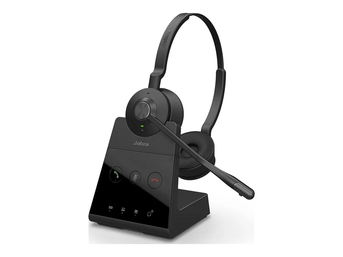 Jabra Engage 65 Stereo draadloze DECT headset voor callcenter en kantoor - SynFore