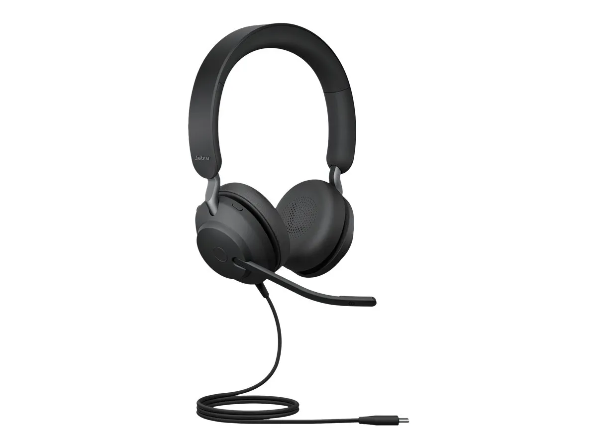 Jabra Evolve2 40 SE UC Stereo USB-C headset voor professioneel gebruik - SynFore