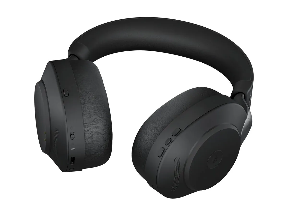 Jabra Evolve2 85 MS Stereo headset met ANC en oplaadstandaard - SynFore