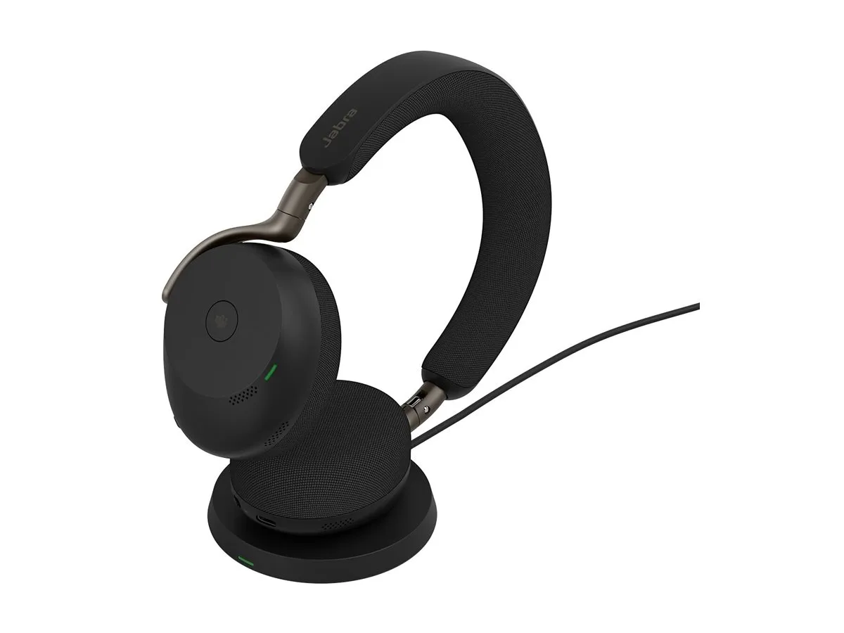 Jabra Evolve3 75 MS headset met Link390c USB-C adapter - SynFore
