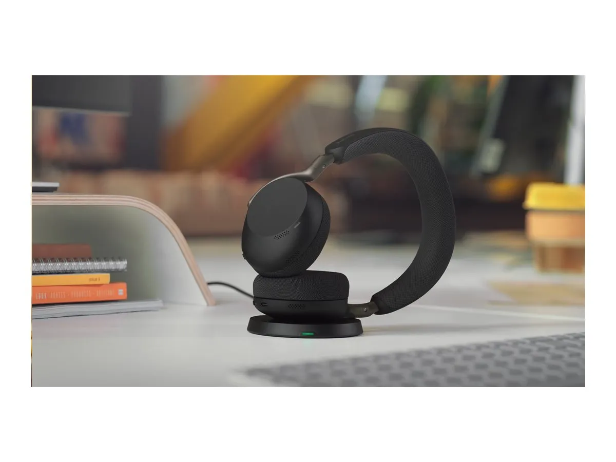 Jabra Evolve3 75 MS headset met Link390c USB-C adapter - SynFore