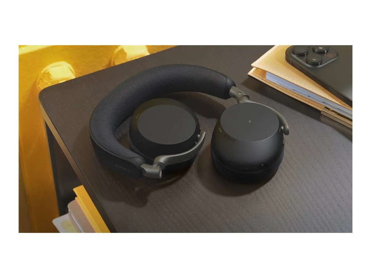 Jabra Evolve3 75 MS headset met Link390c USB-C adapter - SynFore