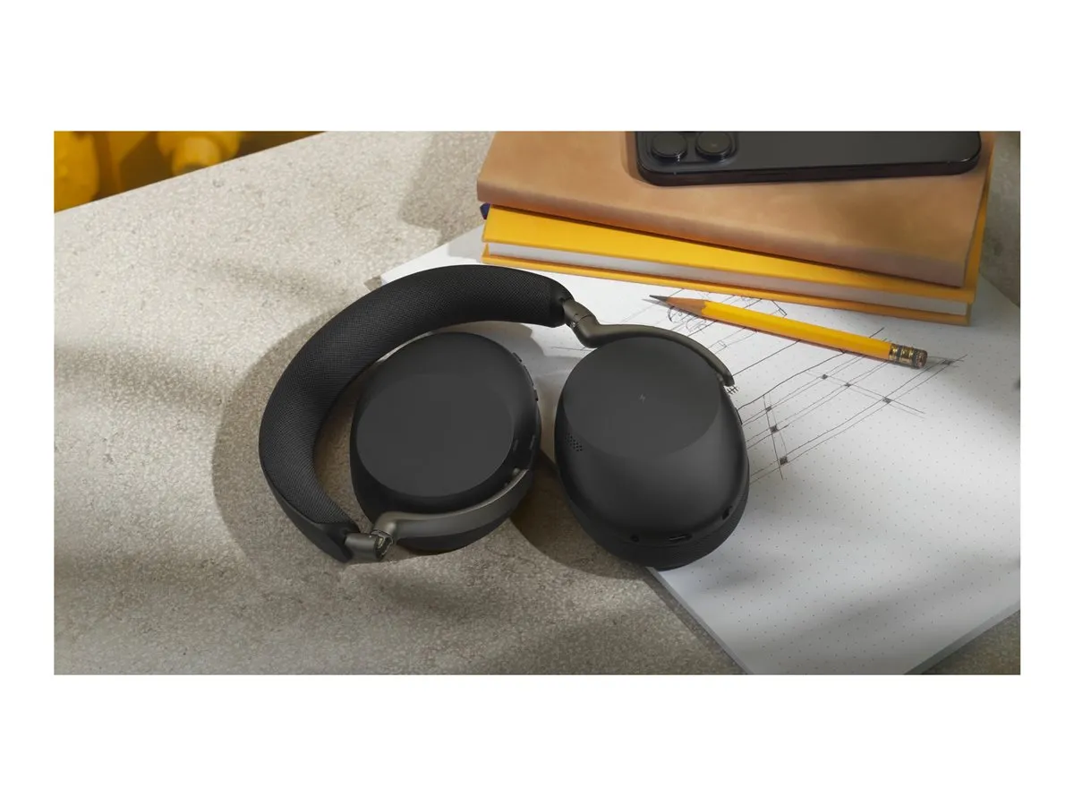 Jabra Evolve3 85 UC headset met Link390a USB-A adapter - SynFore