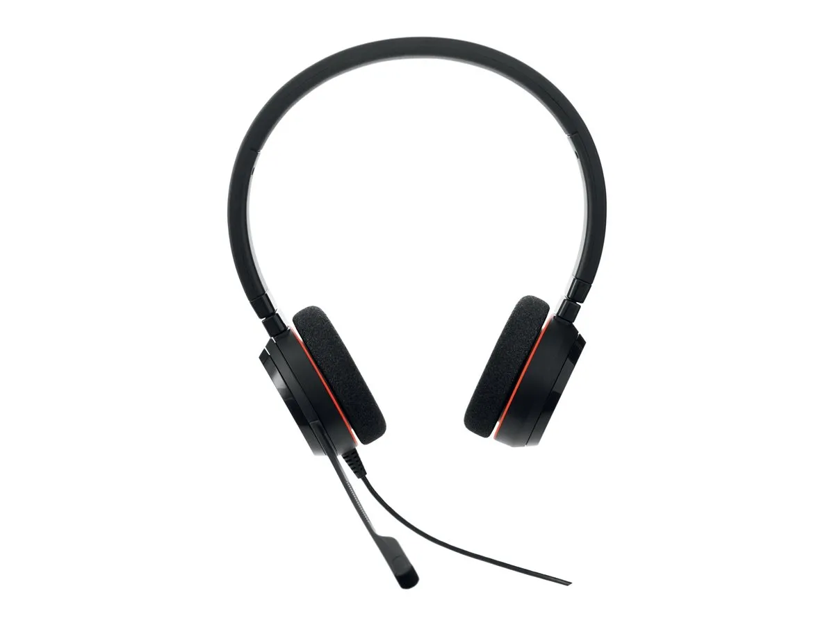 Jabra Evolve 20 USB-C/A MS Stereo headset voor professioneel gebruik - SynFore
